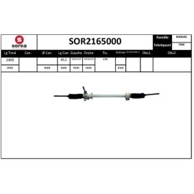 Achetez des Crémaillère de direction SNRA SOR2165000 à prix pour 270,14 €