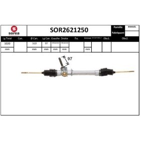 Acquista Scatola sterzo da SNRA SOR2621250 a buon mercato per soli 190,50 €