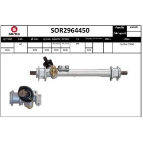 Achetez des Crémaillère de direction SNRA SOR2964450 à prix pour 177,92 €