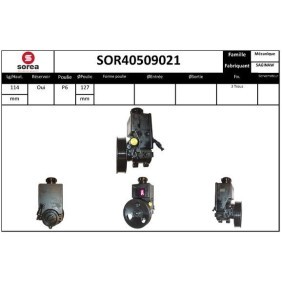 Achetez des Pompe de direction assistée SNRA SOR40509021 à prix pour 260,29 €