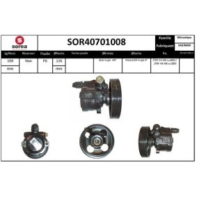 Servopumpe SOR40701008 für Primastar Pritsche / Fahrgestell (X83) für 200,75 CHF