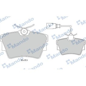 Achetez des Plaquettes de frein Mando MBF015023 à prix pour 33,21 €
