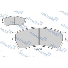 Achetez des Plaquettes de frein Mando MBF015644 à prix pour 48,89 €