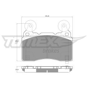 Acquista Kit pastiglie freni da TOMEX brakes TX 18-89 a buon mercato per soli 35,88 €