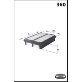 Luftfilter P687