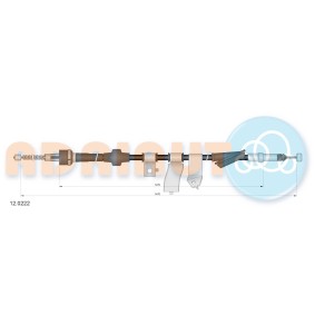 Handbremsseil 12.0222