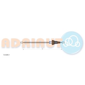 Handbremsseil 13.0293.1