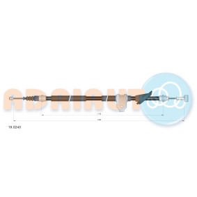 Handbremsseil 19.0240