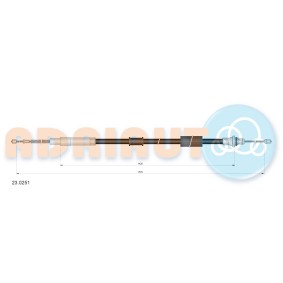Handbremsseil 23.0251