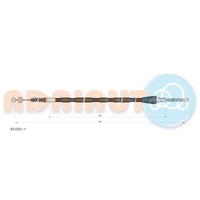 Handbremsseil 33.0241.1
