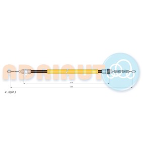 Handbremsseil für RENAULT von ADRIAUTO