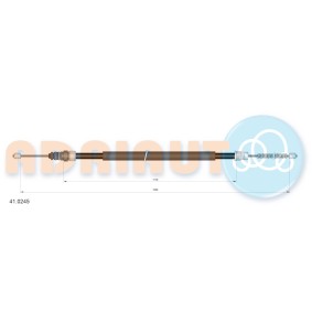 Handbremsseil 41.0245