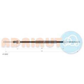 Handbremsseil 41.0252