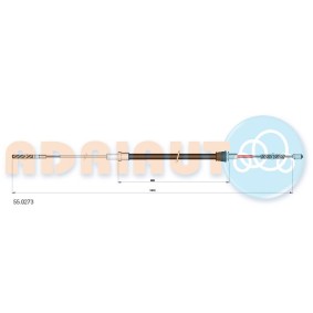 Handbremsseil 55.0273
