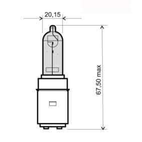 Glühlampe, Fernscheinwerfer von RMS