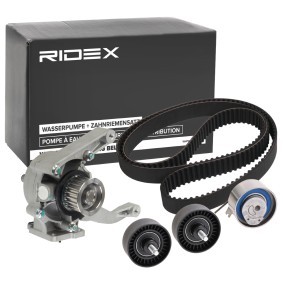 Acquista Kit cinghia distribuzione, pompa acqua da RIDEX 3096W0314 a buon mercato per soli 224,92 €