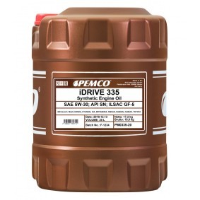 Comprar Aceite de motor de PEMCO PM0335-20 a bajo precio de 68,66 €