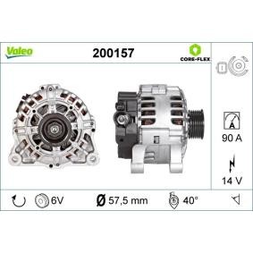 Lichtmaschine 200157 von VALEO günstig für 182,24 € online kaufen
