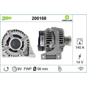Lichtmaschine 200168 von VALEO günstig für 276,31 € online kaufen