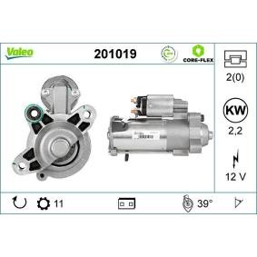 Köp Startmotor av VALEO 201019 till det låga priset 1887,42 kr