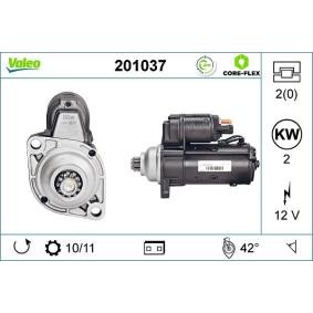 Köp Startmotor av VALEO 201037 till det låga priset 1758,61 kr