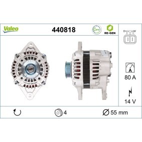 Kjøp Dynamo av VALEO 440818 til den lave prisen 5656,99 NOK