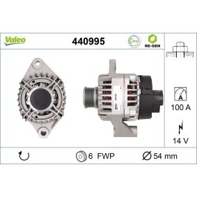 Køb Generator af VALEO 440995 til den lave pris 4187,96 DKK