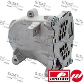 AGR Kühler für CITROËN von SIDAT