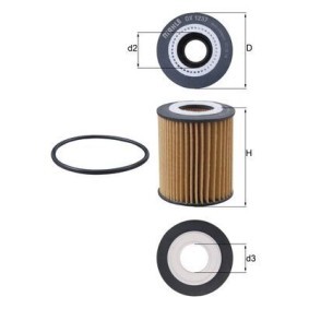 Comprar Filtro de aceite de KNECHT OX 1237D a bajo precio de 12,06 €
