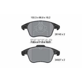 Bremsbeläge von TEXTAR 2614501