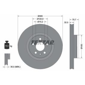Acquista Disco freno da TEXTAR 92313905 a buon mercato per soli 131,57 €