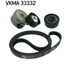 Achetez des Jeu de courroies trapézoïdales à nervures SKF VKMA 33332 à prix pour 90,52 €