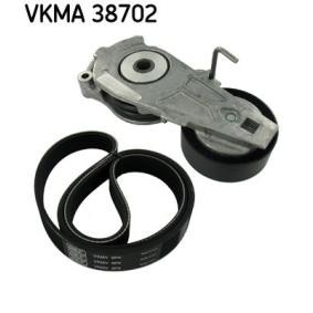 Comprar Juego de correas trapeciales poli V de SKF VKMA 38702 a bajo precio de 67,13 €