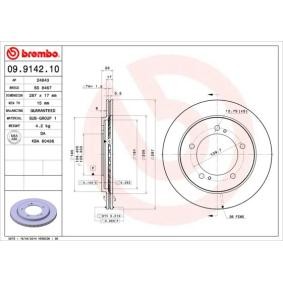 Bremsscheibe 09.9142.11