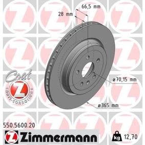 Bremsscheibe für TESLA von ZIMMERMANN
