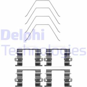 Acquista Kit accessori, pastiglia freno da DELPHI LX0669 a buon mercato per soli 9,84 €