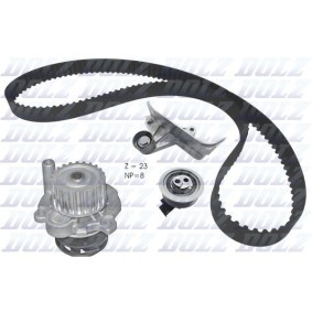 Achetez des Kit de distribution + pompe à eau DOLZ KD167 à prix pour 158,43 €