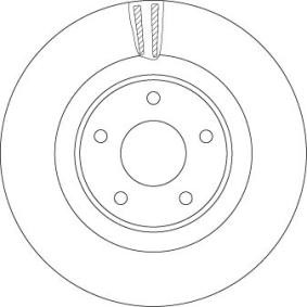 Comprar Disco de freno de TRW DF6496S a bajo precio de 89,47 €