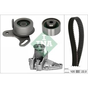 Achetez des Kit de distribution + pompe à eau INA 530 0427 31 à prix pour 125,73 €
