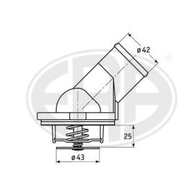 Kühlwasserthermostat von ERA 350354