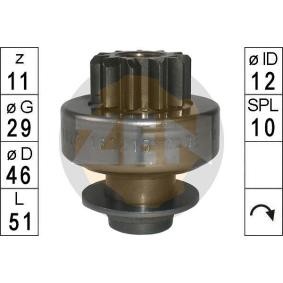 Freilaufgetriebe, Starter ZN1822