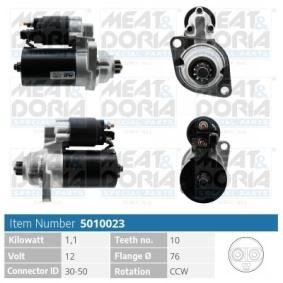 Köp Startmotor av MEAT & DORIA 5010023 till det låga priset 1147,21 kr