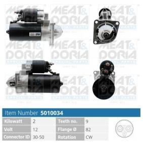 Köp Startmotor av MEAT & DORIA 5010034 till det låga priset 1253,63 kr