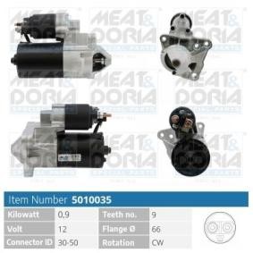 Köp Startmotor av MEAT & DORIA 5010035 till det låga priset 1248,62 kr