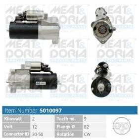 Köp Startmotor av MEAT & DORIA 5010097 till det låga priset 1294,70 kr