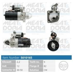 Köp Startmotor av MEAT & DORIA 5010165 till det låga priset 1801,33 kr