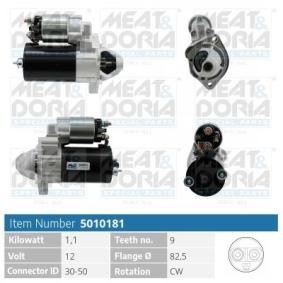 Köp Startmotor av MEAT & DORIA 5010181 till det låga priset 1610,32 kr
