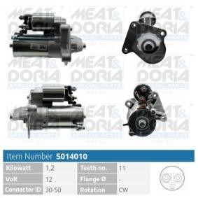Köp Startmotor av MEAT & DORIA 5014010 till det låga priset 1426,97 kr