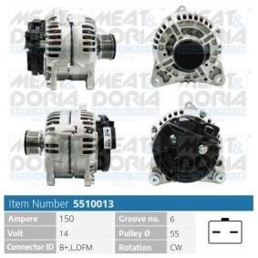 Lichtmaschine 5510013 von MEAT & DORIA günstig für 283,35 € online kaufen