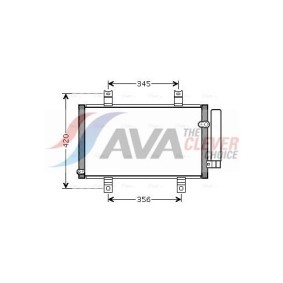 Acquista Radiatore motore da AVA COOLING SYSTEMS LA2038 a buon mercato per soli 148,68 €